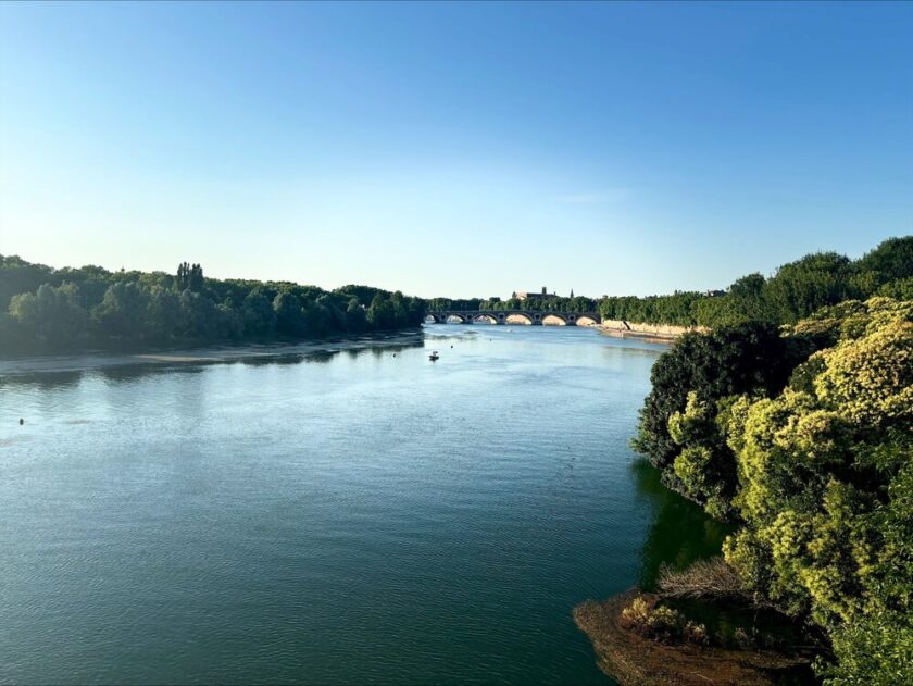 Garonne River in Toulouse