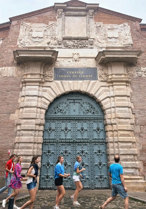 Friendly people in Toulouse, France