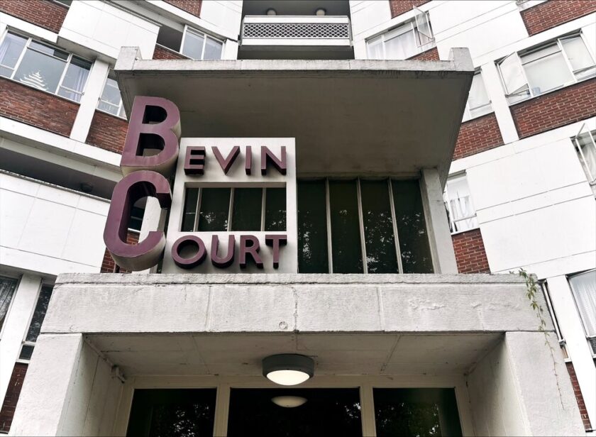 Bevin Court in Finsbury, North London