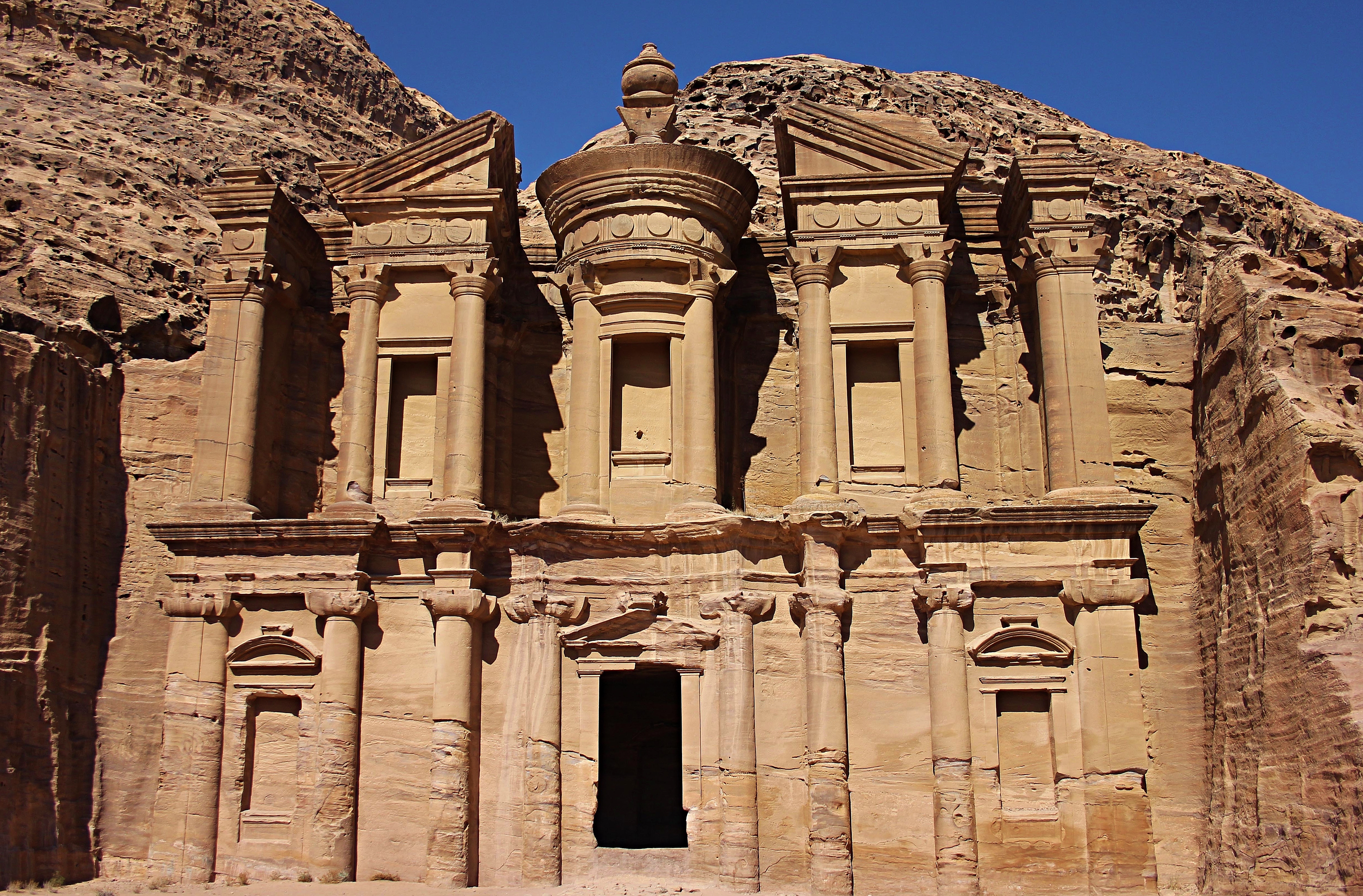 Монастырь петры. Nabateans Petra.