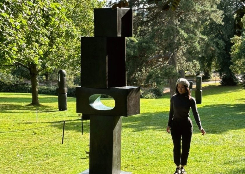 Walking in Yorkshire Sculpture Park