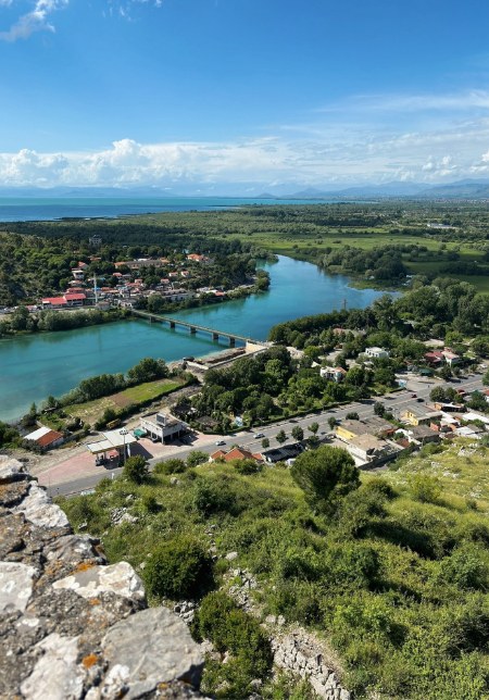 River running through Shkoder
