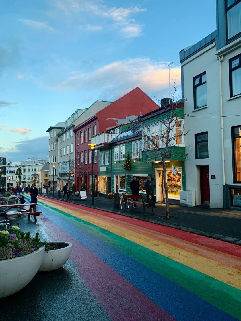 Reykjavik rainbow street