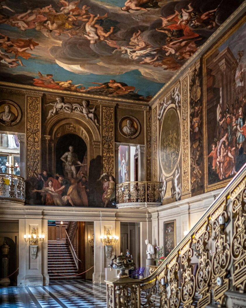 Painted Hall in Chatsworth House