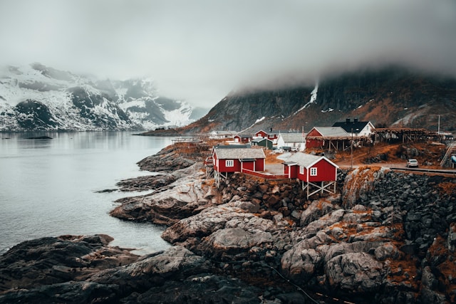 Cabins in Lofoten, Norway