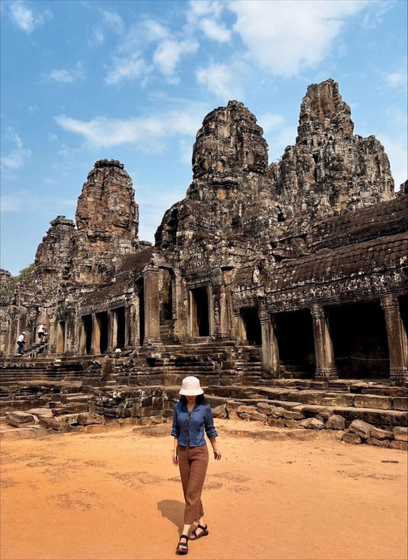 Bayon temple in Angkor Wat
