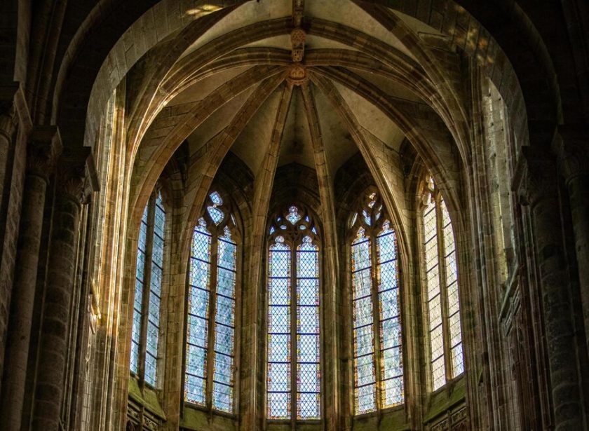 Stained glass window