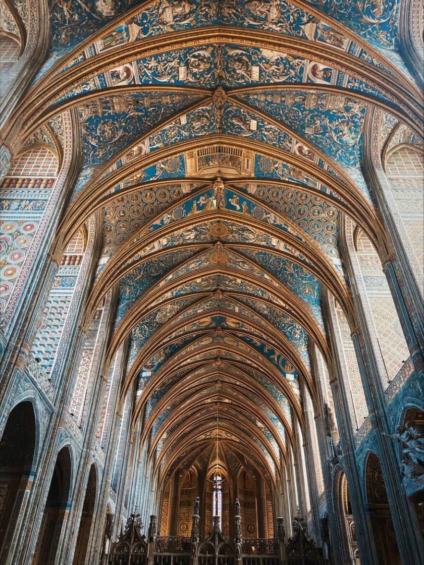 Fresco on ceiling of Cathedral
