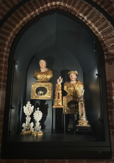 The treasury inside Sainte-Cecile Cathedral