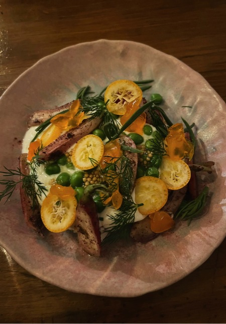 Beautiful plate of food