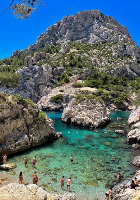 The Calanques - mountains and sea