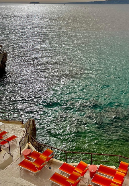 Sea near Marseille