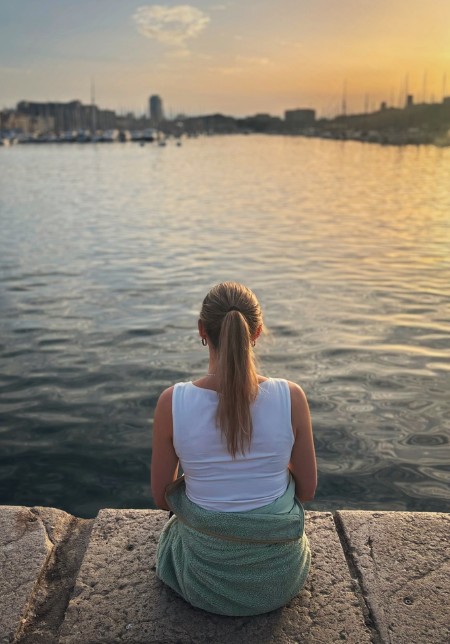 Sunset at Marseille Old Port