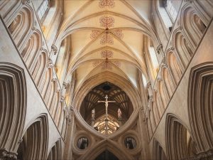 Wells Cathedral in England