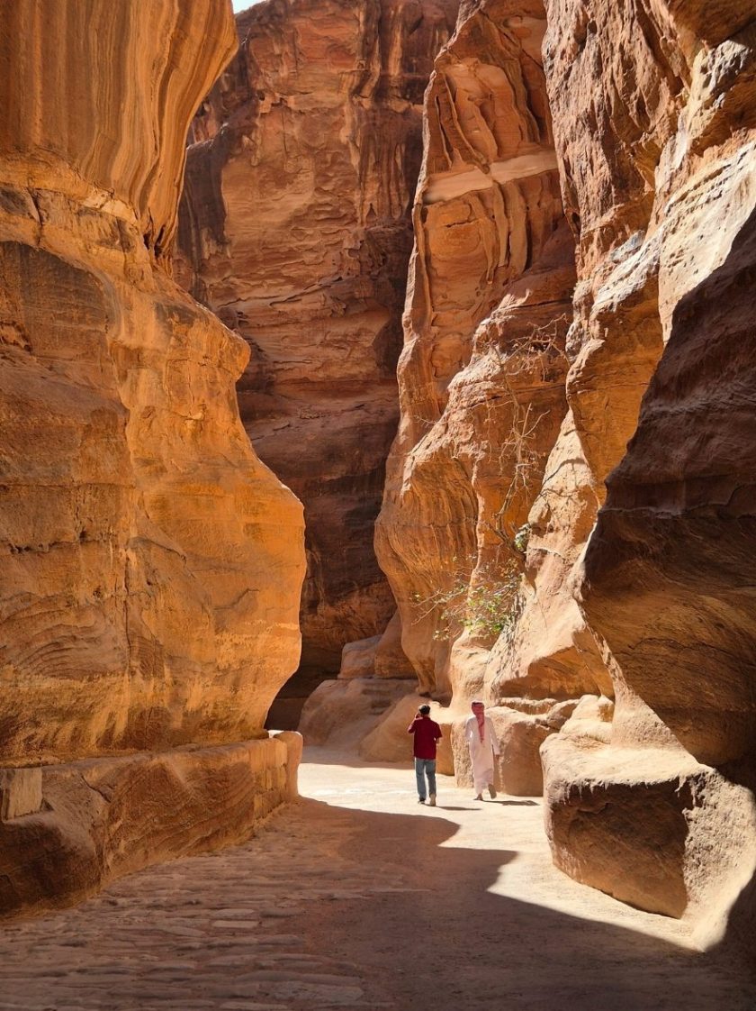 Siq in Petra