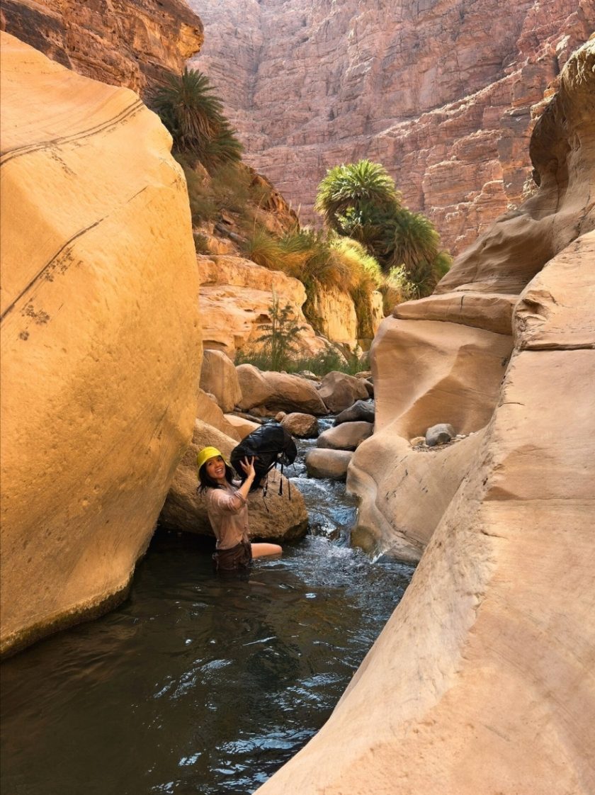 Wadi Ghuweir - river and canyons
