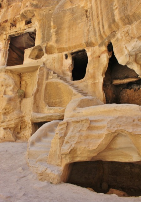 Complex rock-cut water cisterns