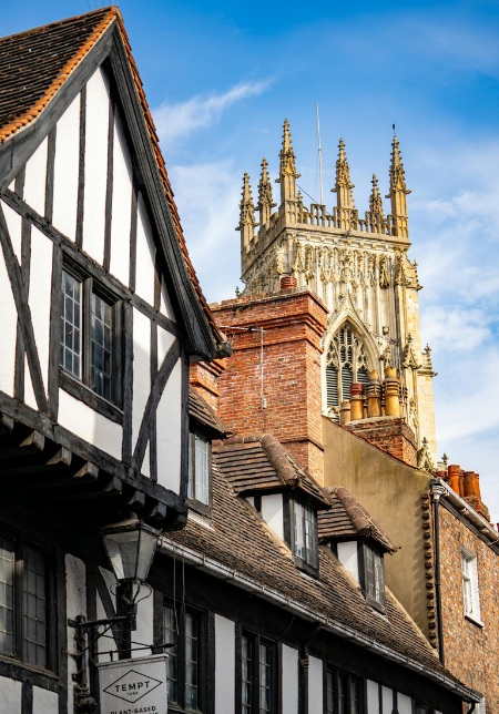 Beautiful buildings in York