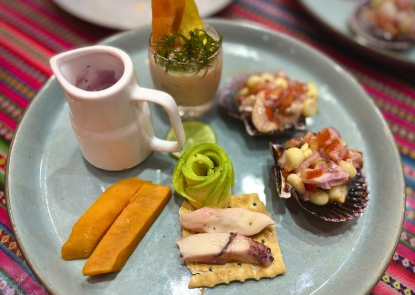 Tiger's Milk and ceviche