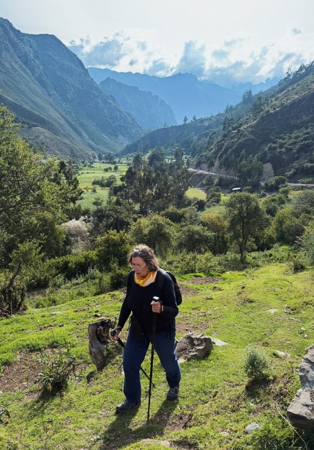 Hiking in Ollantaytambo