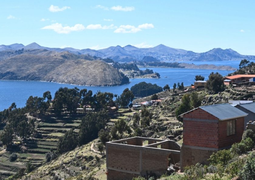 Landscape of Isla del Sol 