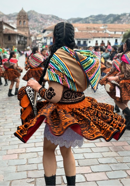Street festival in Plaza de Armas