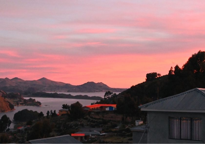 Sunset on Isla del Sol