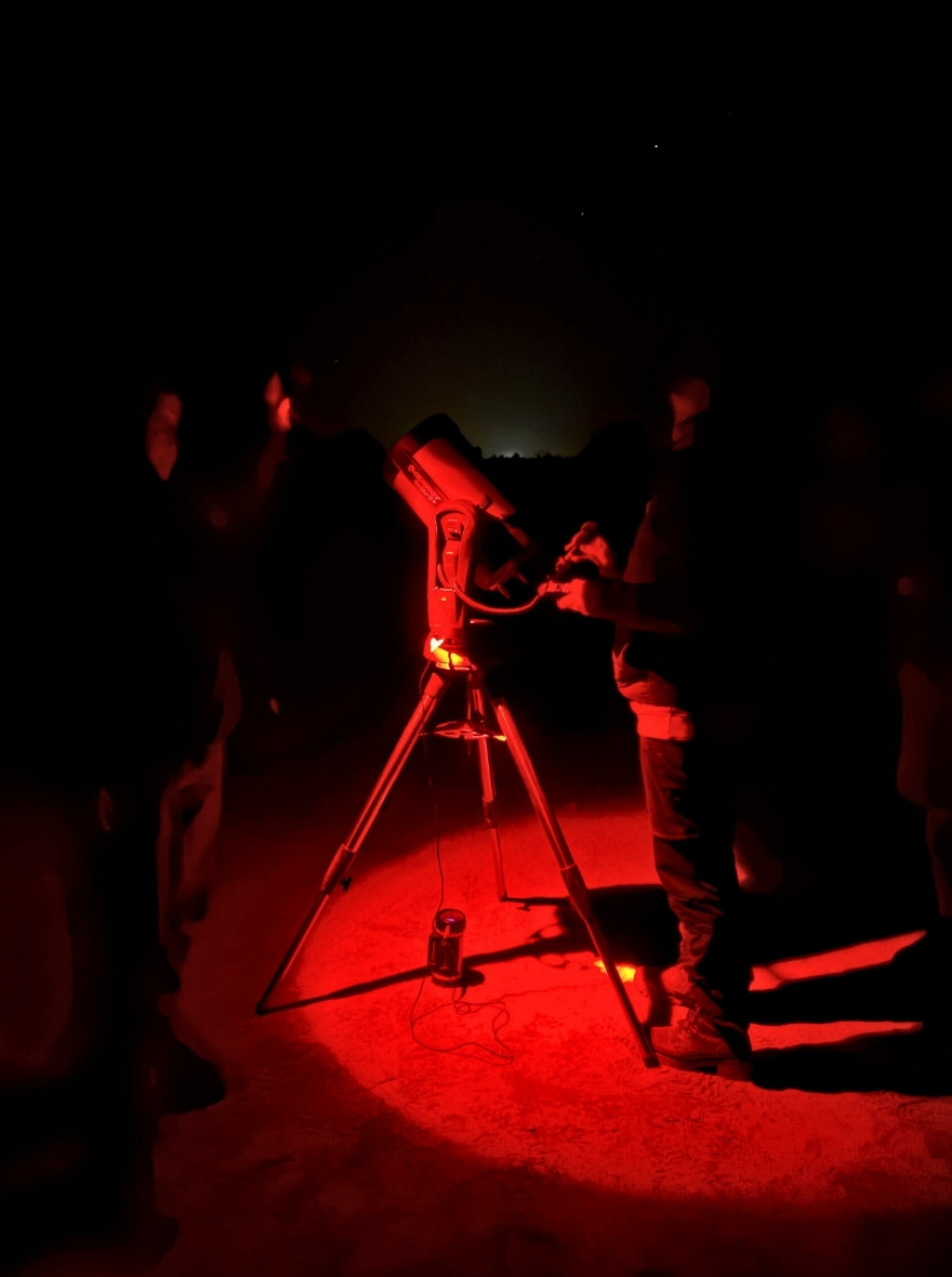 Telescope for stargazing and astronomy