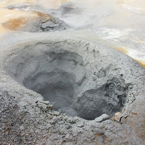 Mud Pools at Hverir in Myvatn, North Iceland