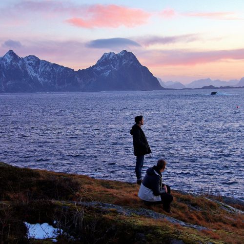 Landscape in the Lofoten Islands