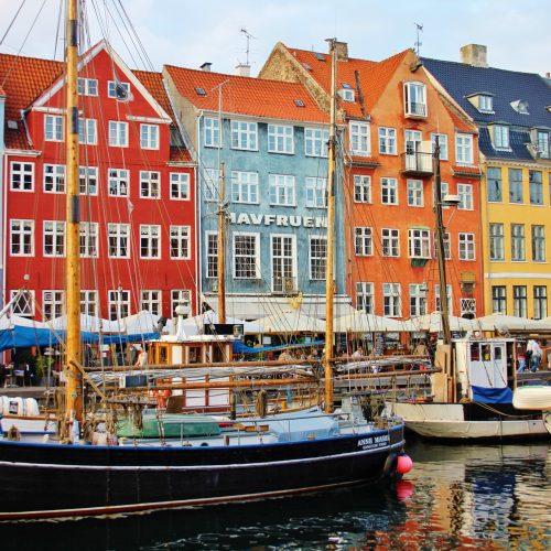Nyhaven, old harbour in Copenhagen