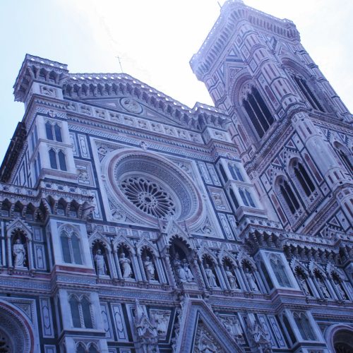 Piazza del Duomo, Florence, Italy, architecture
