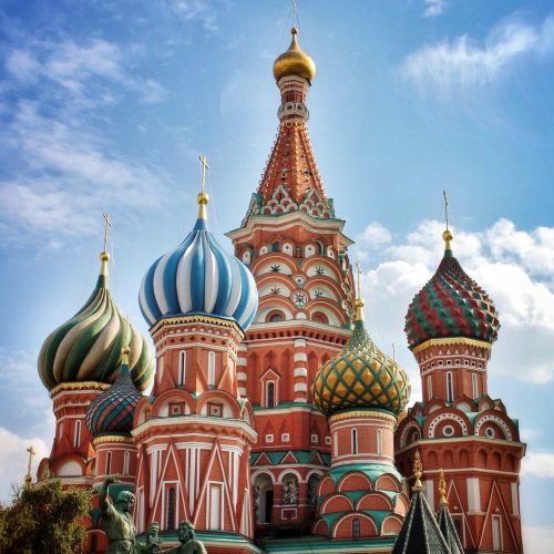 Saint Basil's Cathedral, Moscow, Russia