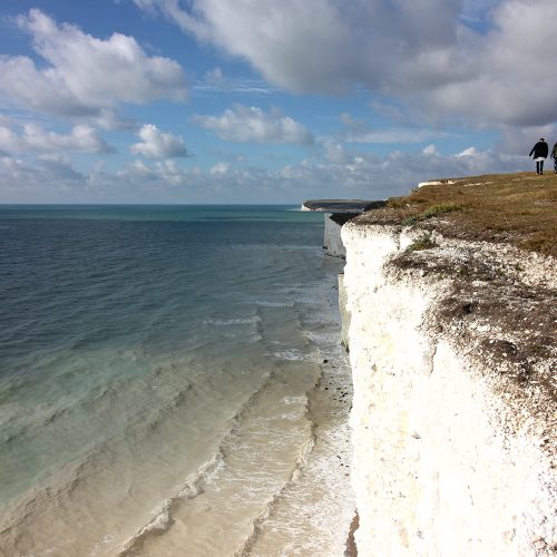 The White Cliffs of Beachy Head and the Seven Sisters.