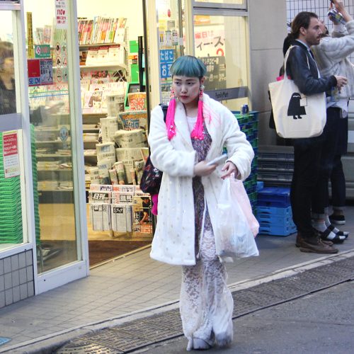 Cosplay girl in Harajuku