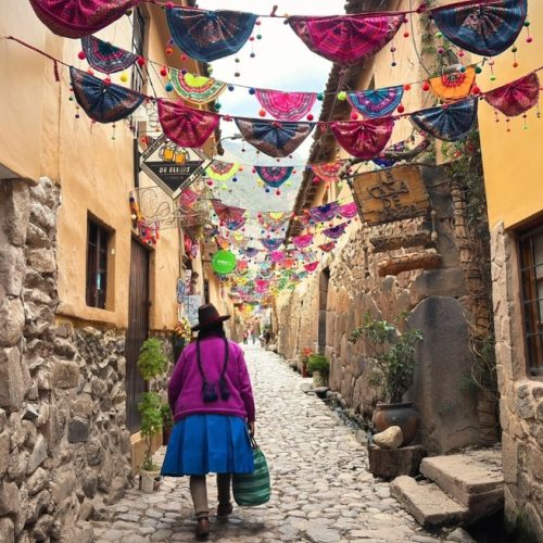 Ollantaytambo Inca old town