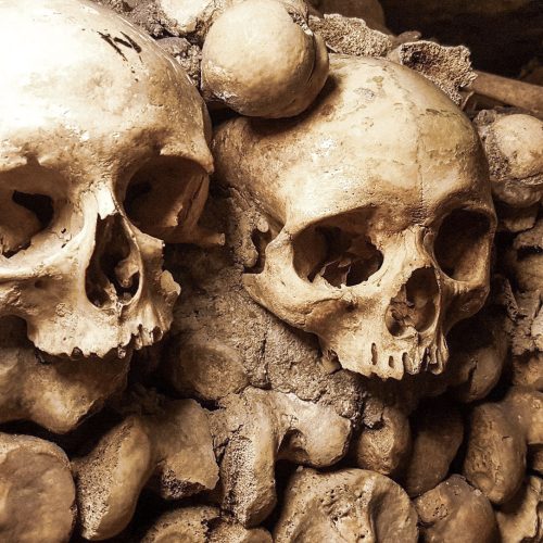 Paris catacombs - inside tour