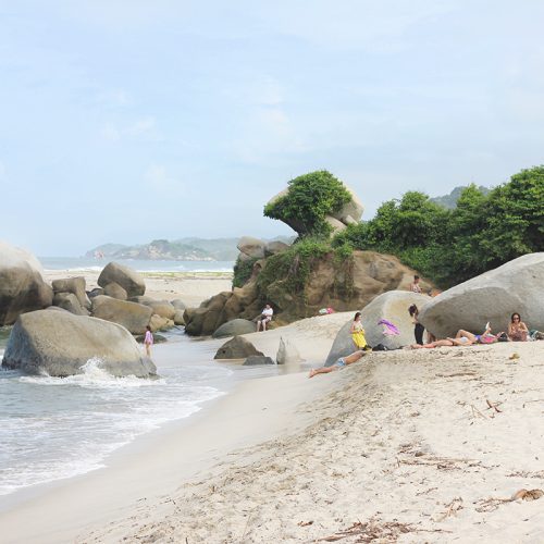 La Piscina beach in Tayrona National Park, Colombia