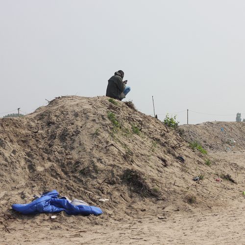 Refugee Crisis in Calais camp