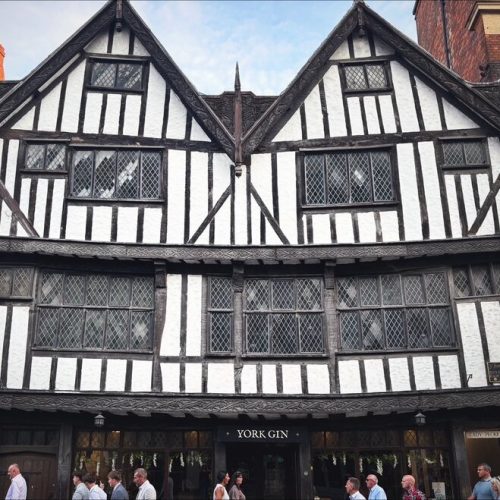 Medieval building in York