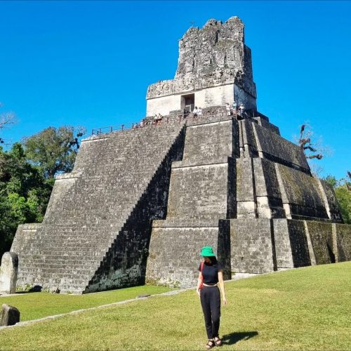 Tikal temple Maya ruins
