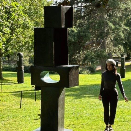 Walking in Yorkshire Sculpture Park